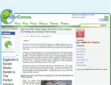 Tablet Screenshot of got2begreen.com